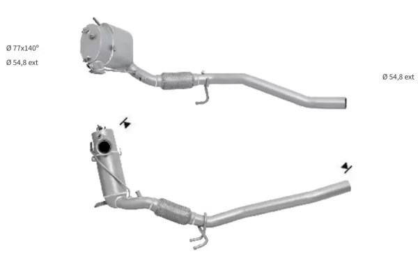 DPF VOLKSWAGEN PASSAT VI 2.0TDI