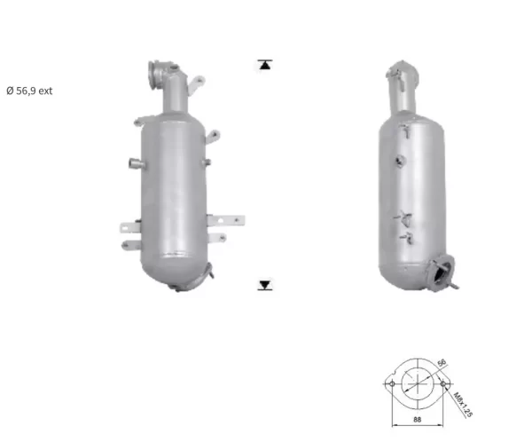 DPF CHRYSLER, FIAT, LANCIA