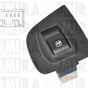PULSANTE ALZAVETRO FIAT DOBLO II (5 PIN) 735417034