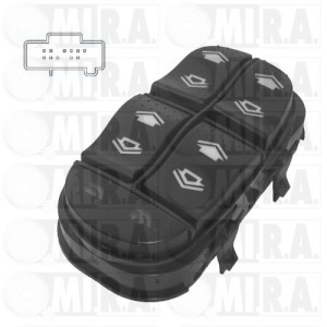 PULSANTIERA ALZAVETRO SX FORD FOCUS 98 (11 PIN) 2M5T 14A132 DB