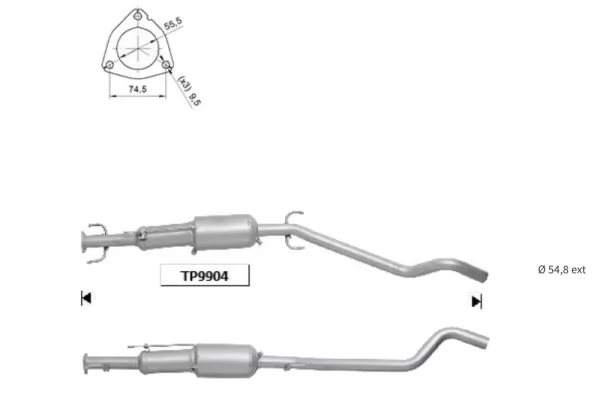DPF OPEL ASTRA 1.9TD CDTI