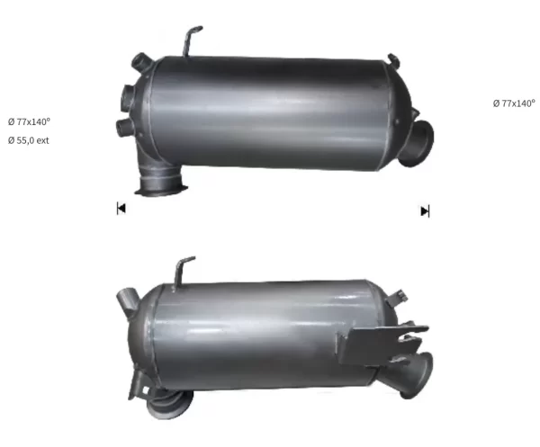 DPF VW TRANSPORTER 2.5TDI