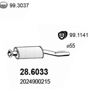 Silencieux 2024900215