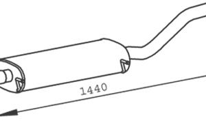 SILENCIEUX MERCEDES NEOPLAN LCV