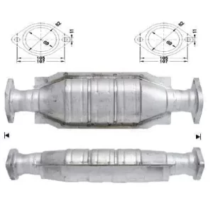 CATALYSEUR TOYOTA CELICA 3S