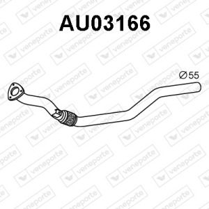 Tuyau d’échappement 3B0253301H-8D0253301CB-8D0253301CH-8D0253301Q-