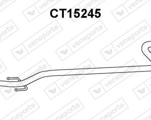Tuyau d’échappement 1717CT-1717R6-