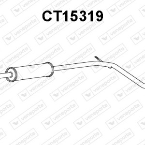 Silencieux central|VENEPORTE 1607343980-1717W7-