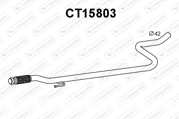 Tuyau d’échappement 1717QA-1717QG-