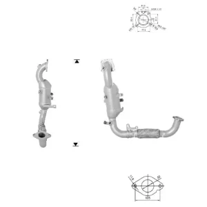CATALYSEUR FORD 1.0Ti