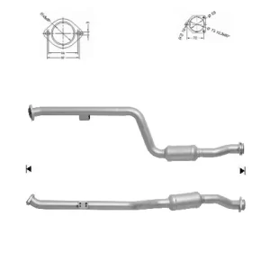 CATALYSEUR MERCEDES W203