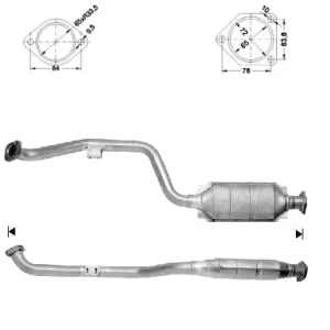 CATALYSEUR MERCEDES C200 COMPRESSEUR