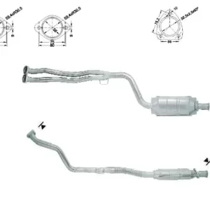 CATALYSEUR MERCEDES W202