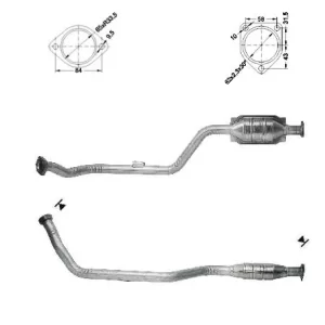 CATALYSEUR MERCEDES C250D