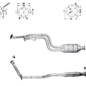 CATALYSEUR MERCEDES C280