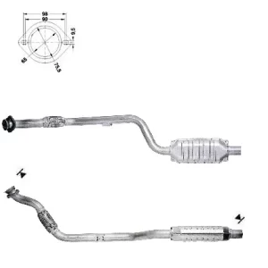 CATALYSEUR MERCEDES W202