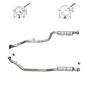 CATALYSEUR MERCEDES W210, T210