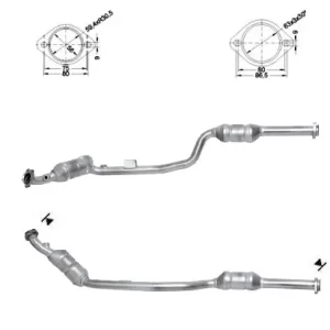 CATALYSEUR MERCEDES E240 2.6i