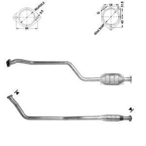 CATALYSEUR MERCEDES W124/T124