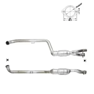 CATALYSEUR MERCEDES E270TD