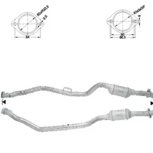 CATALYSEUR MERCEDES E420