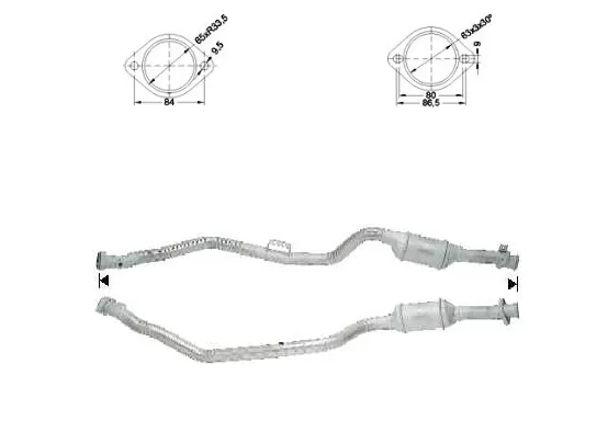CATALYSEUR MERCEDES E420