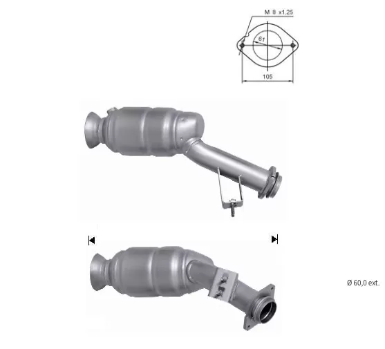 CATALYSEUR MERCEDES VIANO 2.0TD