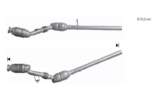 CATALYSEUR MERCEDES VIANO 2.0TD