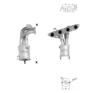 CATALYSEUR MG-ROVER, ROVER 25 1.4i