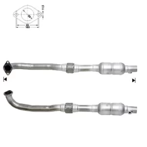 CATALYSEUR ROVER MG ZT 1.8i