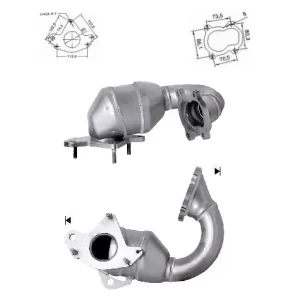 CATALYSEUR RENAULT MASTER 1.9TD
