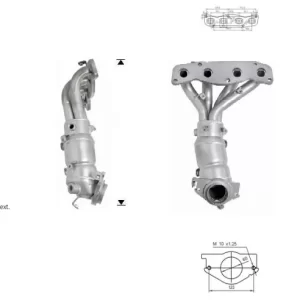 CATALYSEUR NISSAN PRIMERA 2.0i 16V