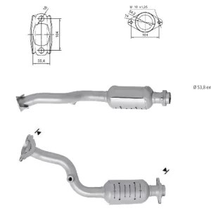 CATALYSEUR NISSAN QASHQAI 2.0i