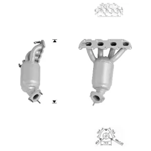 CATALYSEUR OPEL AGILA