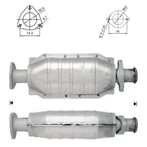 CATALYSEUR OPEL ASTRA 1.4i