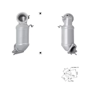 CATALYSEUR SAAB 9-5 1.6i Turbo 16V