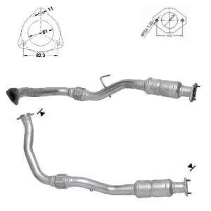CATALYSEUR OPEL DEVANTRA 2.2TD