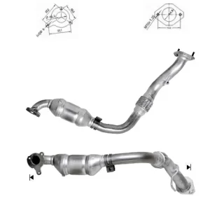 CATALYSEUR OPEL DEVANTRA 2.2TD