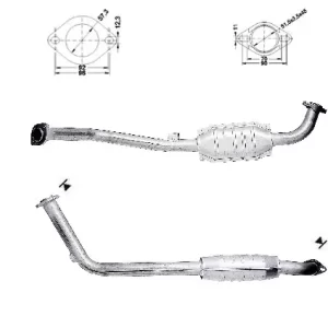 CATALYSEUR OPEL OMEGA B 2.5i V6