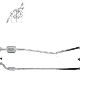 CATALYSEUR PEUGEOT 205