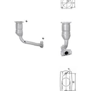 CATALYSEUR PEUGEOT 206 1.4i