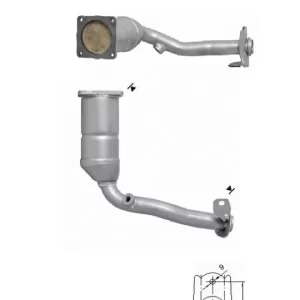 CATALYSEUR PEUGEOT 206 1.6i 16V