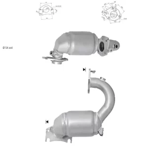CATALYSEUR RENAULT 1.2i Tce 16V