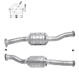 CATALYSEUR RENAULT CLIO 1.2i C3G