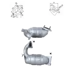 CATALYSEUR RENAULT LAGUNA 1.9TD