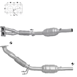 CATALYSEUR AUD, SEAT, SKODA, VW