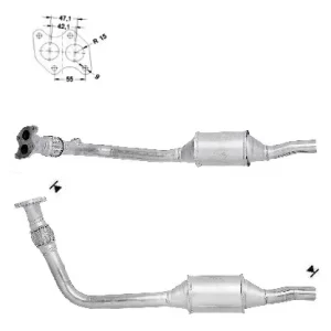CATALYSEUR SEAT, VOLKSWAGEN