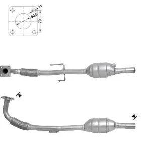 CATALYSEUR VW LUPO 1.4i 16V