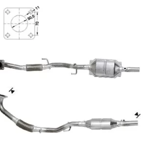 CATALYSEUR SEAT CORDOBA 1.4i 16V