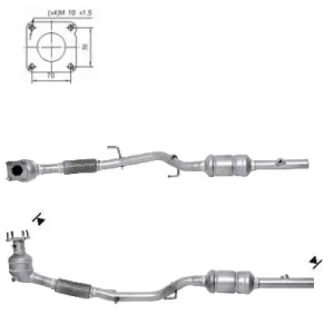 CATALYSEUR SEAT IBIZA 1.4i 16V